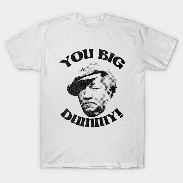 YOU BIG DUMMY! // Retro 70s T-Shirt by Mandegraph